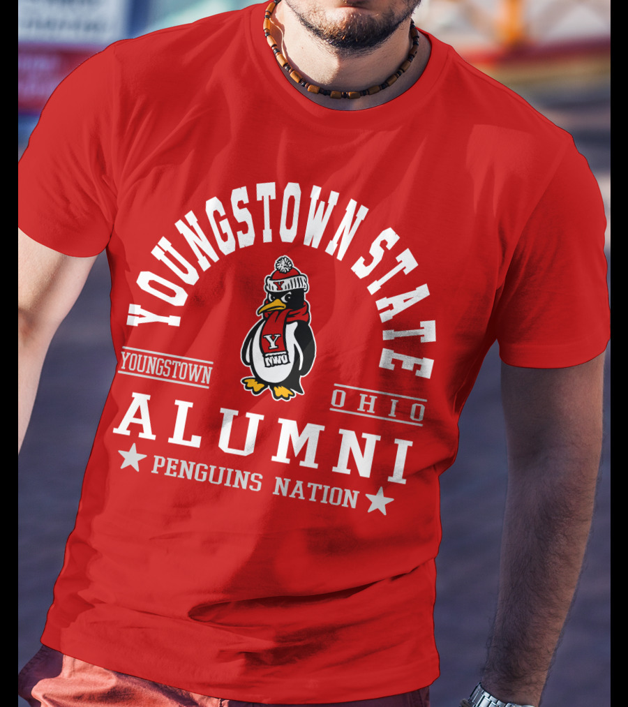 Youngstown State Ohio Alumni Penguins Nation T-Shirt