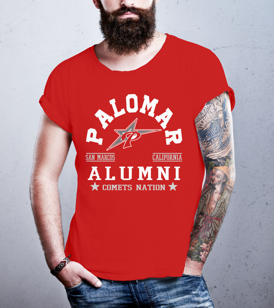 Palomar Alumni Comets Nation San Marcos California T-Shirt