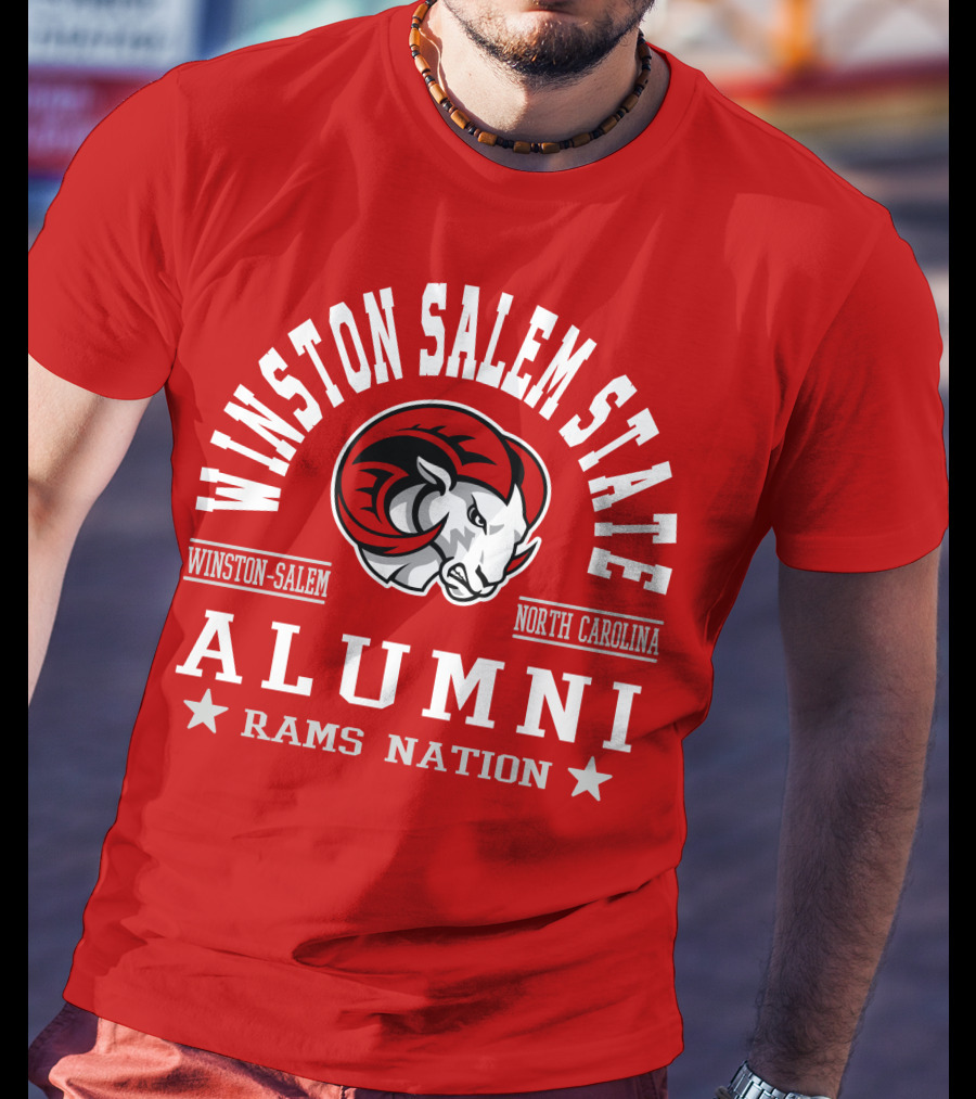 Winston-Salem State University Alumni Rams Nation North Carolina T-Shirt