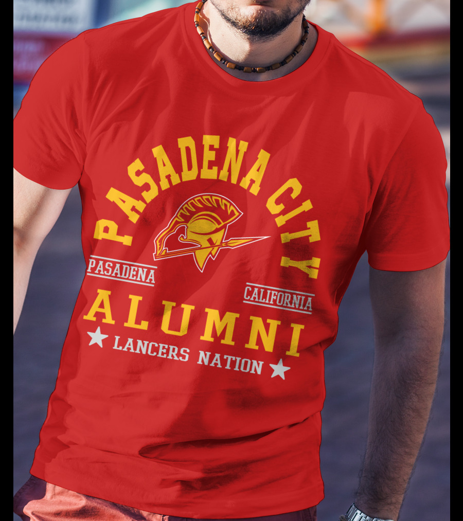Pasadena City Alumni Lancers Nation Pasadena California T-Shirt