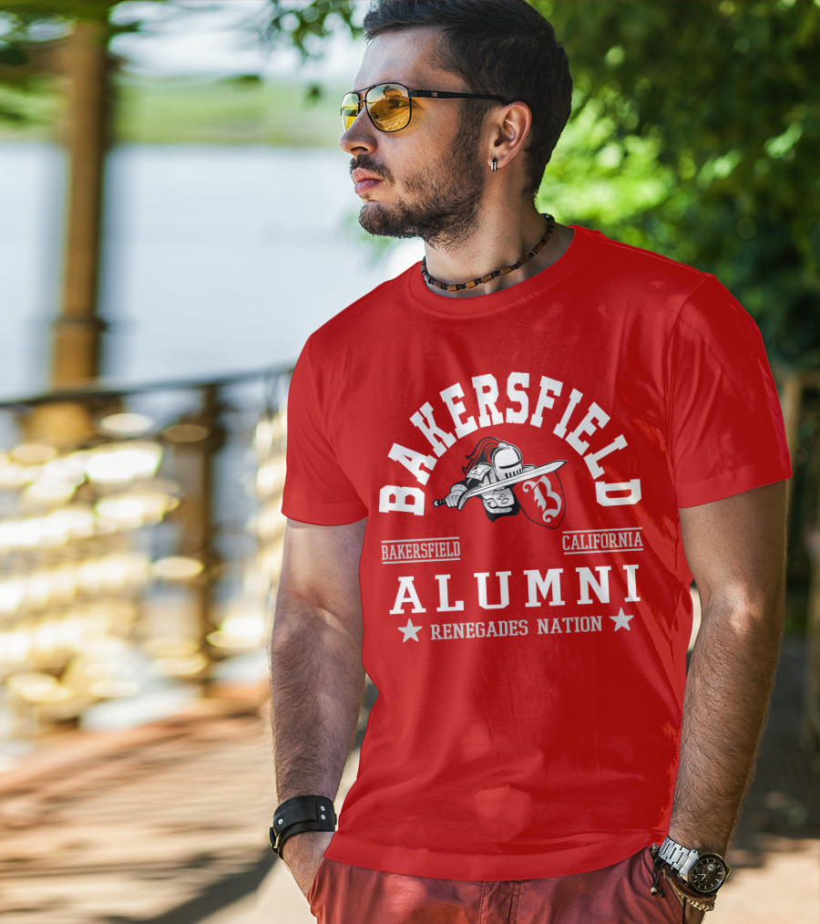 Bakersfield California Alumni Renegades Nation T-Shirt