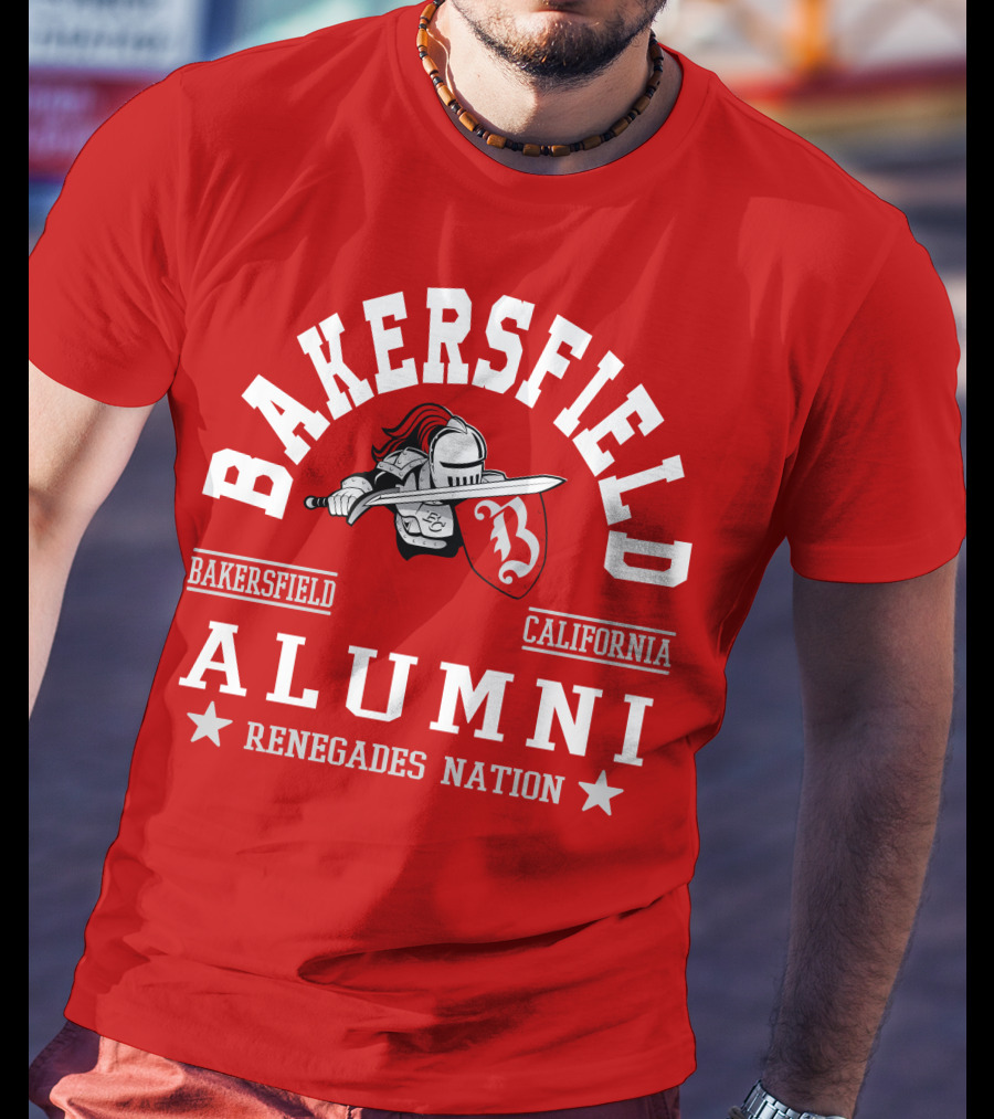 Bakersfield California Alumni Renegades Nation T-Shirt