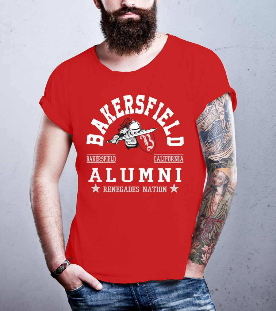 Bakersfield California Alumni Renegades Nation T-Shirt