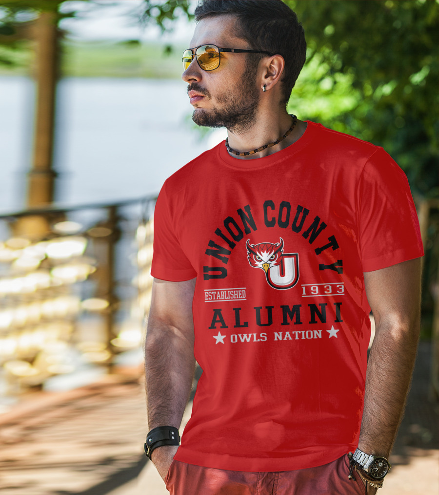 Union County Alumni Owls Nation Established 1933 T-Shirt