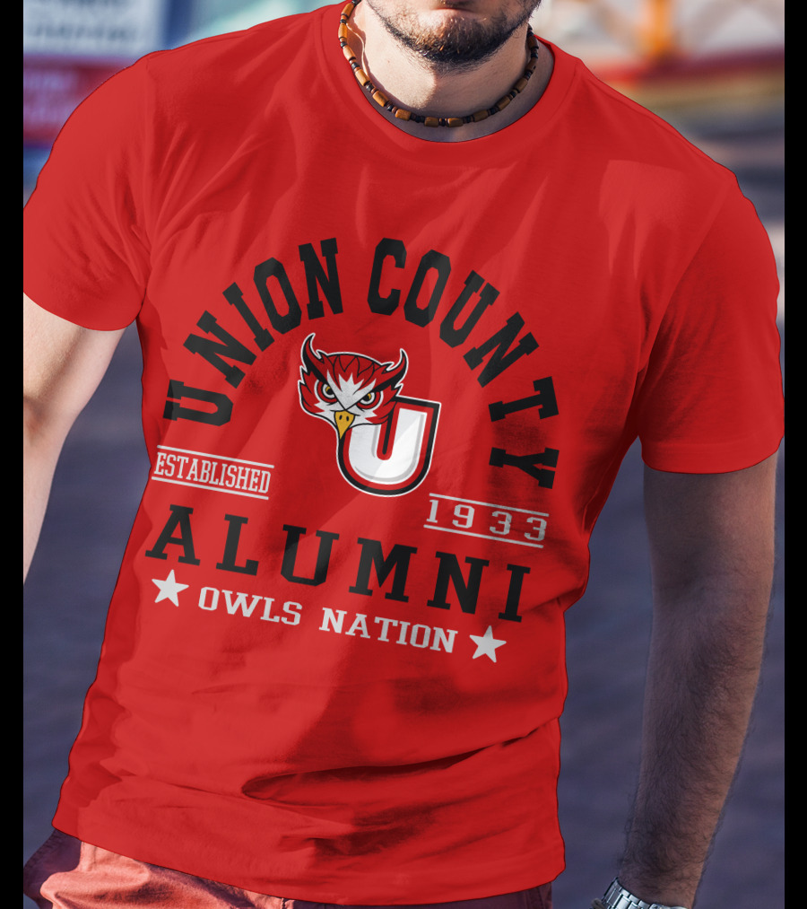 Union County Alumni Owls Nation Established 1933 T-Shirt