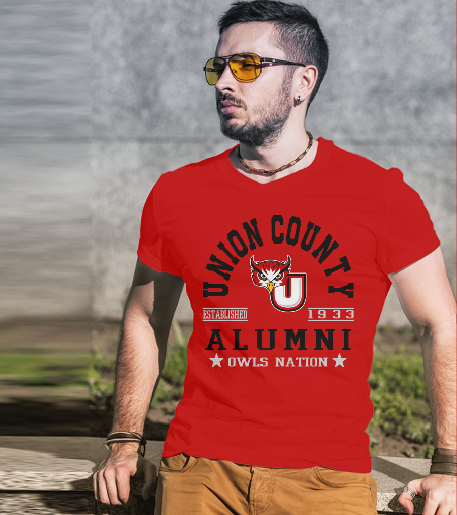Union County Alumni Owls Nation Established 1933 T-Shirt