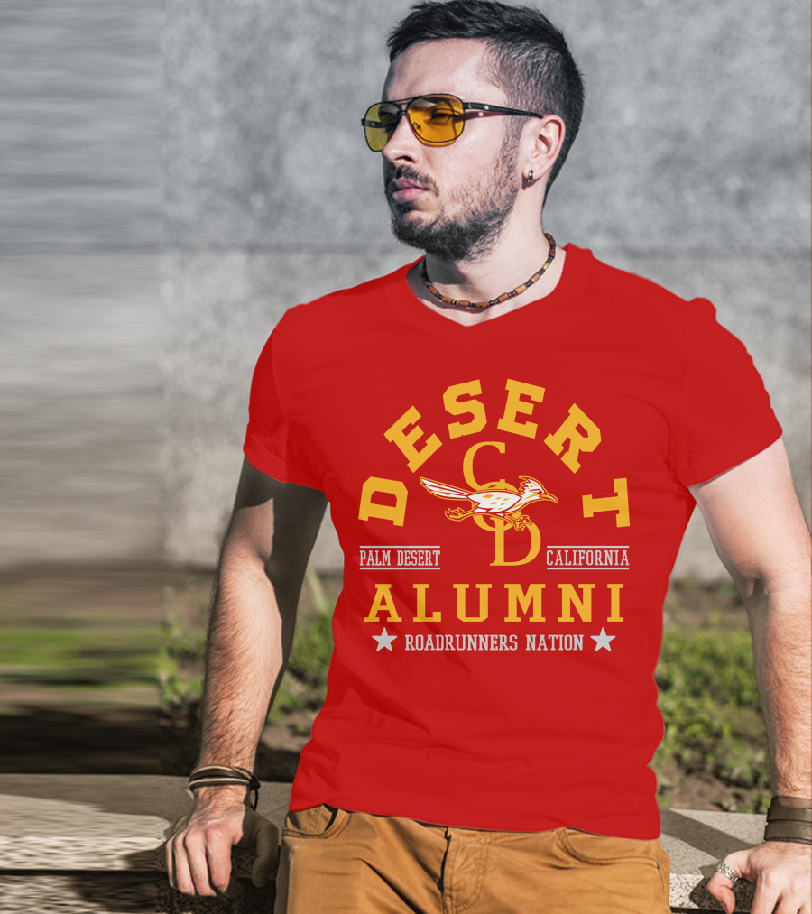 Desert Alumni Palm Desert California Roadrunners Nation T-Shirt