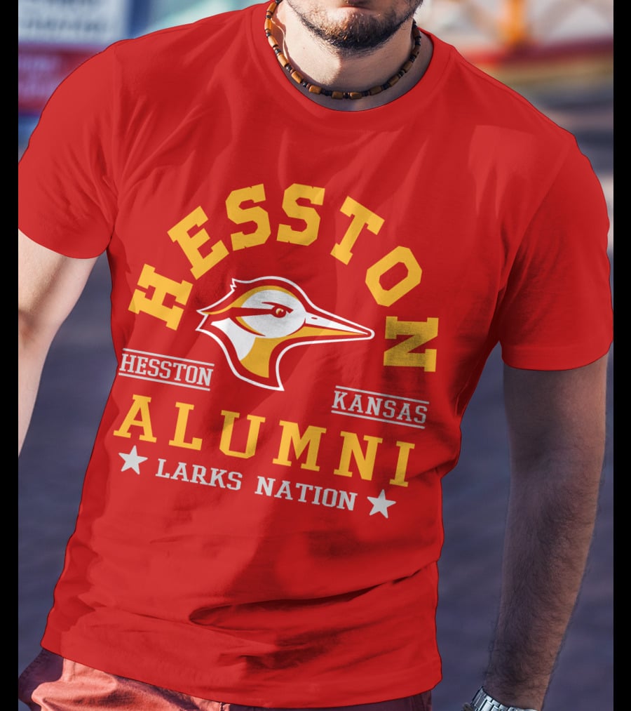 Hesston Kansas Alumni Larks Nation Hesston T-Shirt