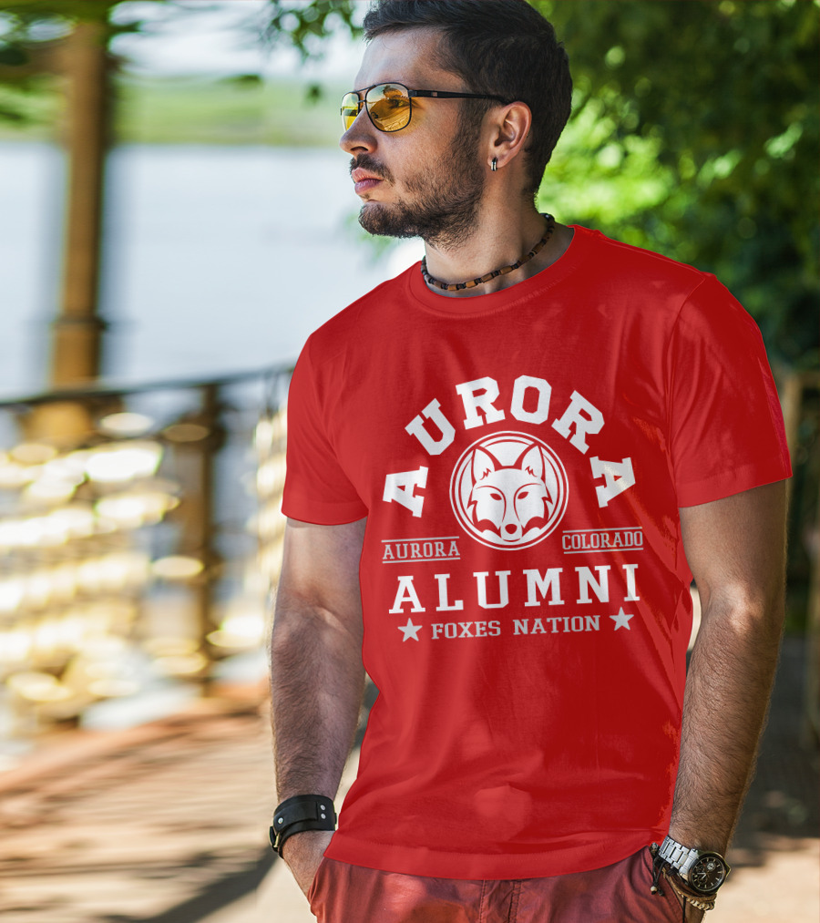 Aurora Colorado Alumni Foxes Nation T-Shirt
