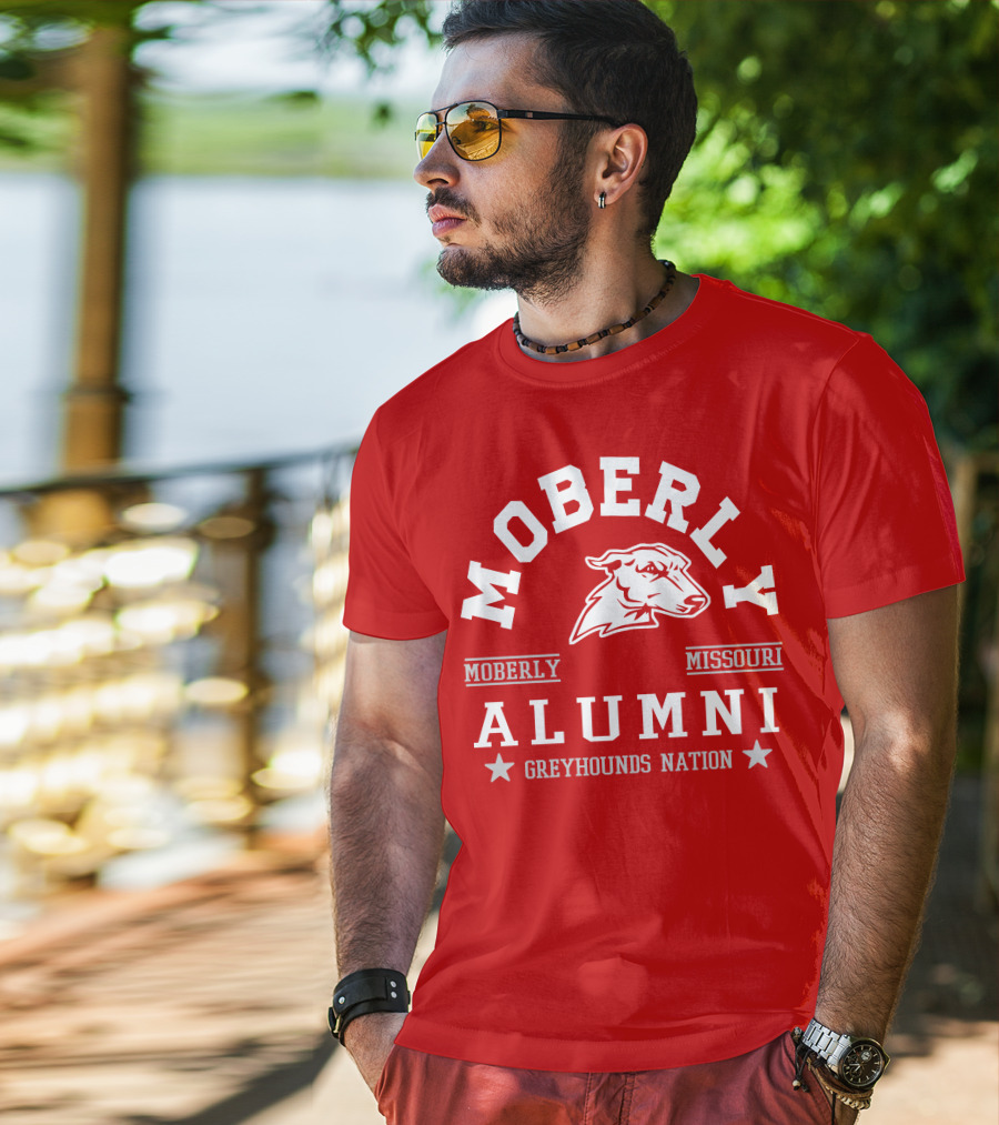 Moberly Missouri Alumni Greyhounds Nation T-Shirt
