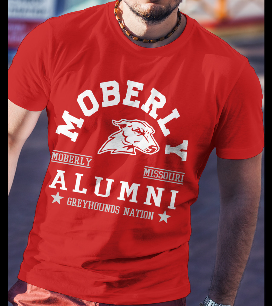 Moberly Missouri Alumni Greyhounds Nation T-Shirt
