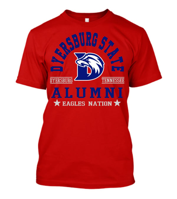 Dyersburg State Alumni Eagles Nation Tennessee T-Shirt
