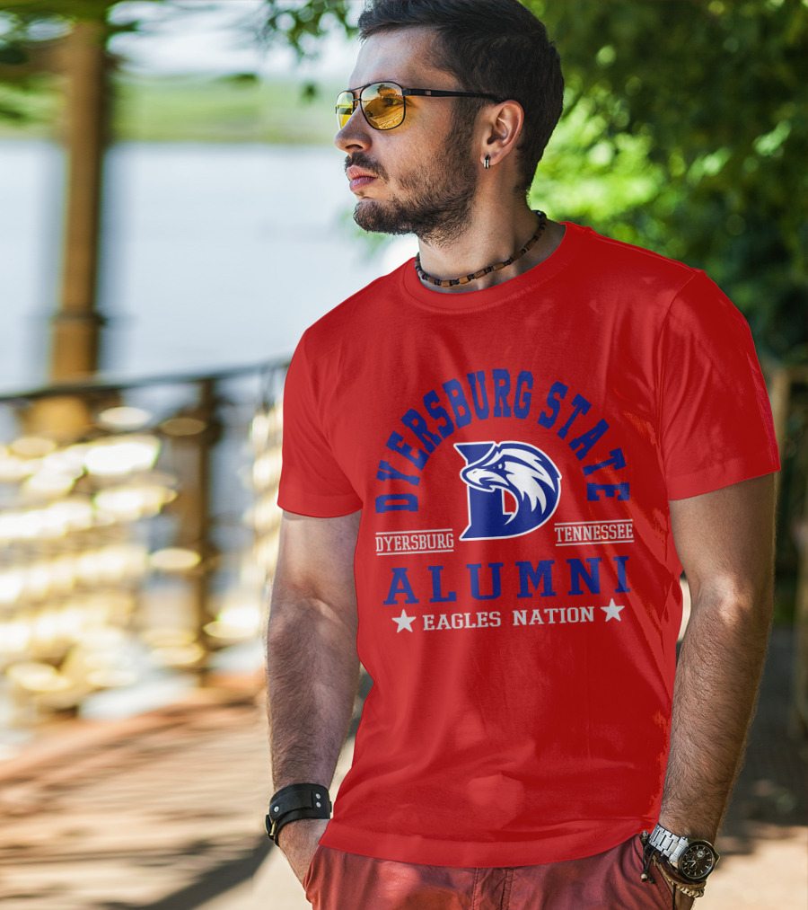 Dyersburg State Alumni Eagles Nation Tennessee T-Shirt