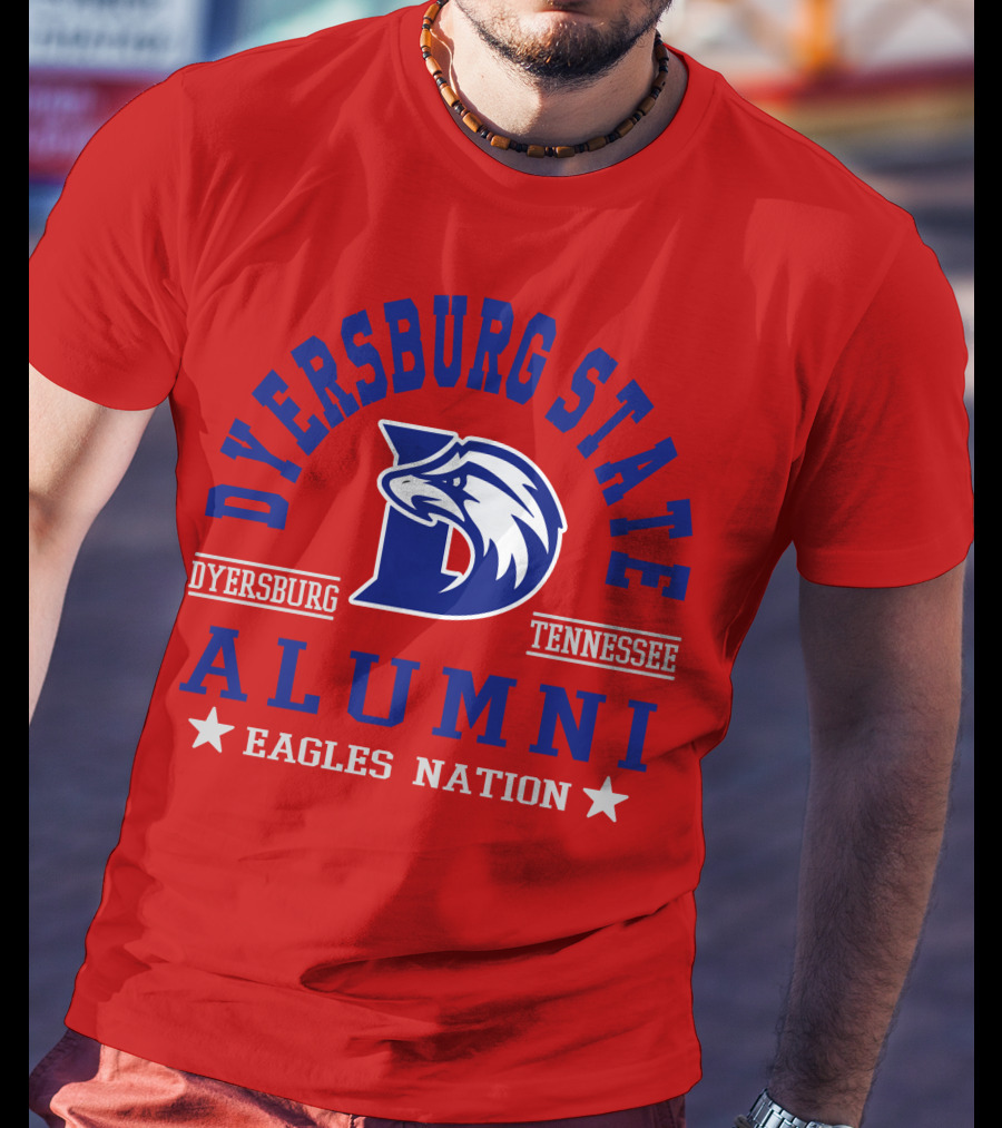 Dyersburg State Alumni Eagles Nation Tennessee T-Shirt