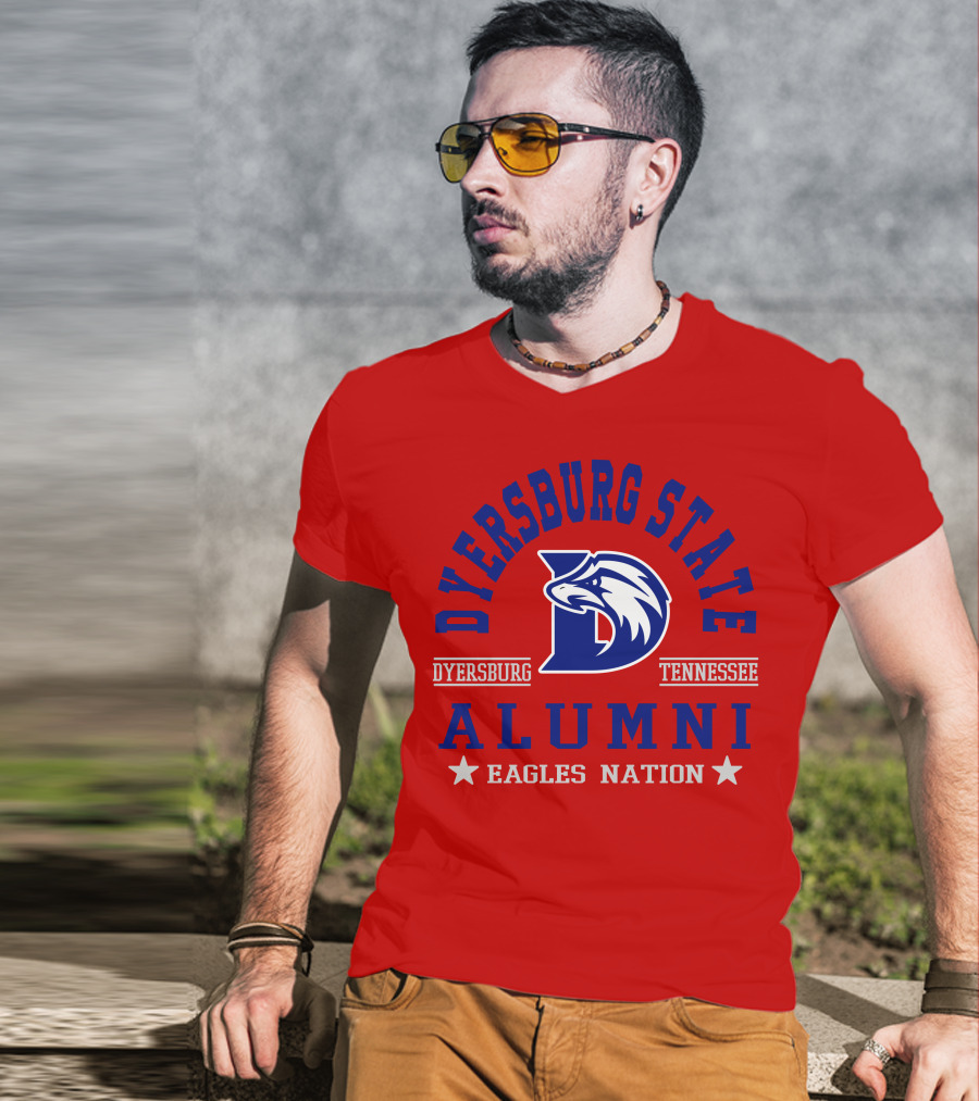 Dyersburg State Alumni Eagles Nation Tennessee T-Shirt