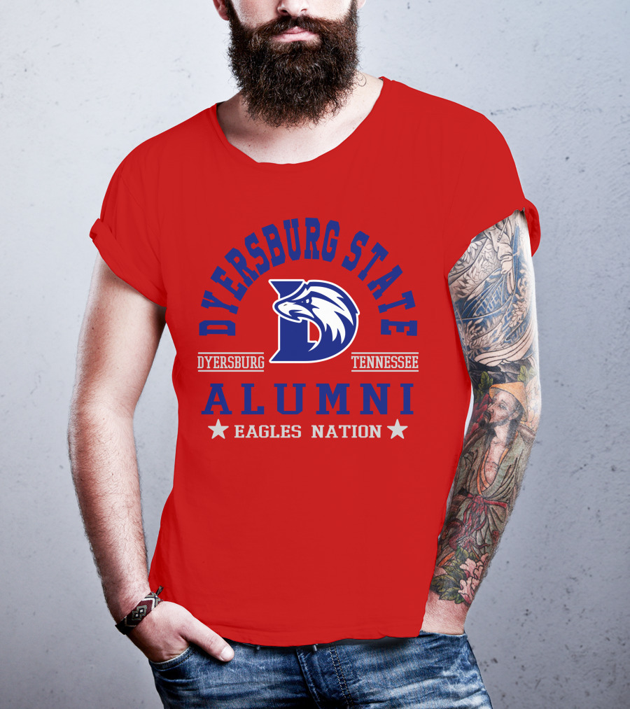 Dyersburg State Alumni Eagles Nation Tennessee T-Shirt