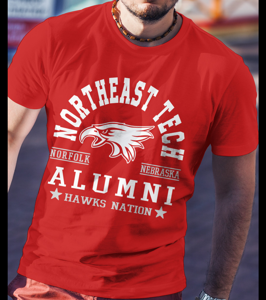 Northeast Tech Norfolk Nebraska Alumni Hawks Nation T-Shirt