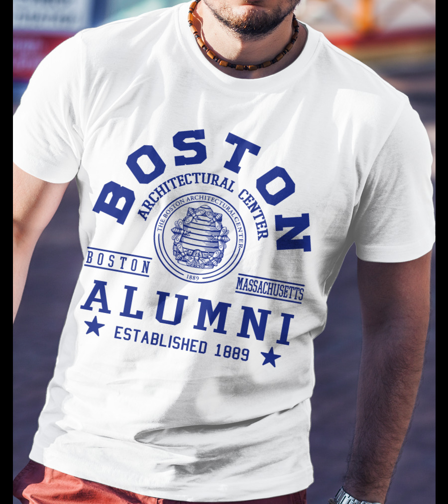 Boston Architectural Center Alumni Established 1889 Boston Massachusetts T-Shirt