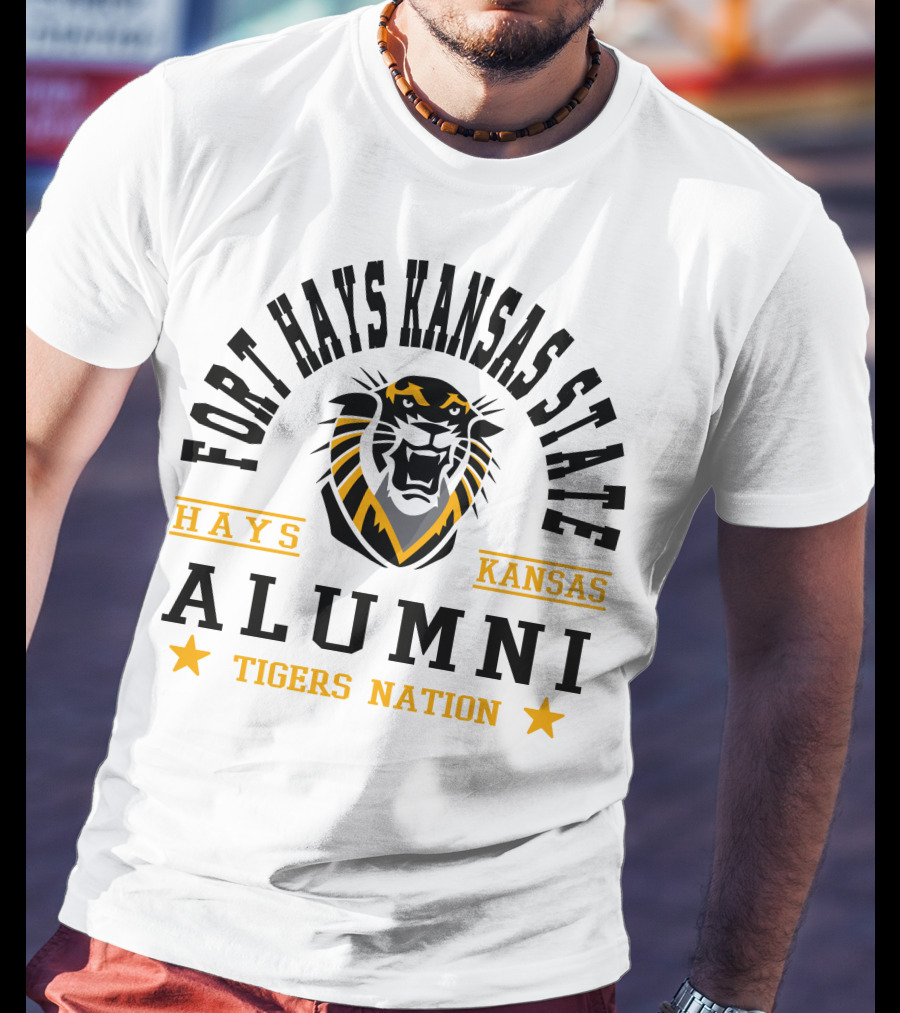 Fort Hays Kansas State Alumni Tigers Nation Hays Kansas T-Shirt