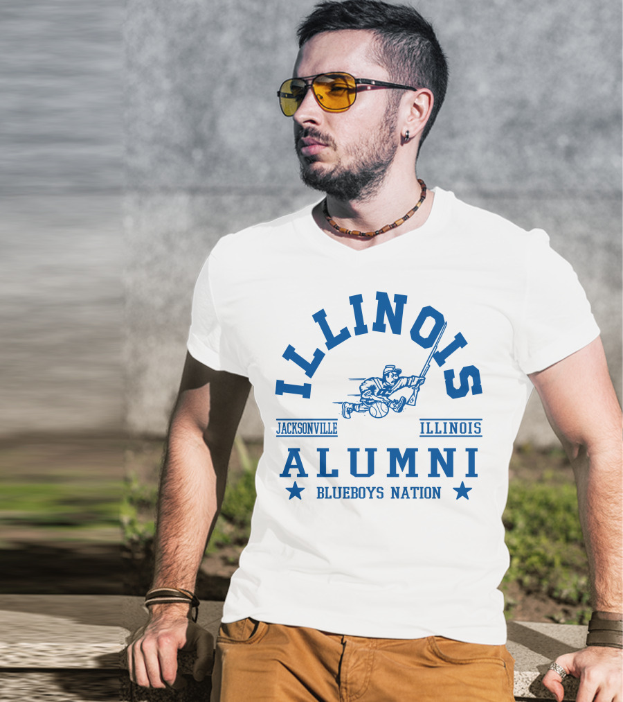 Illinois Alumni Blueboys Nation Jacksonville T-Shirt