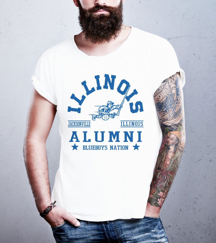 Illinois Alumni Blueboys Nation Jacksonville T-Shirt