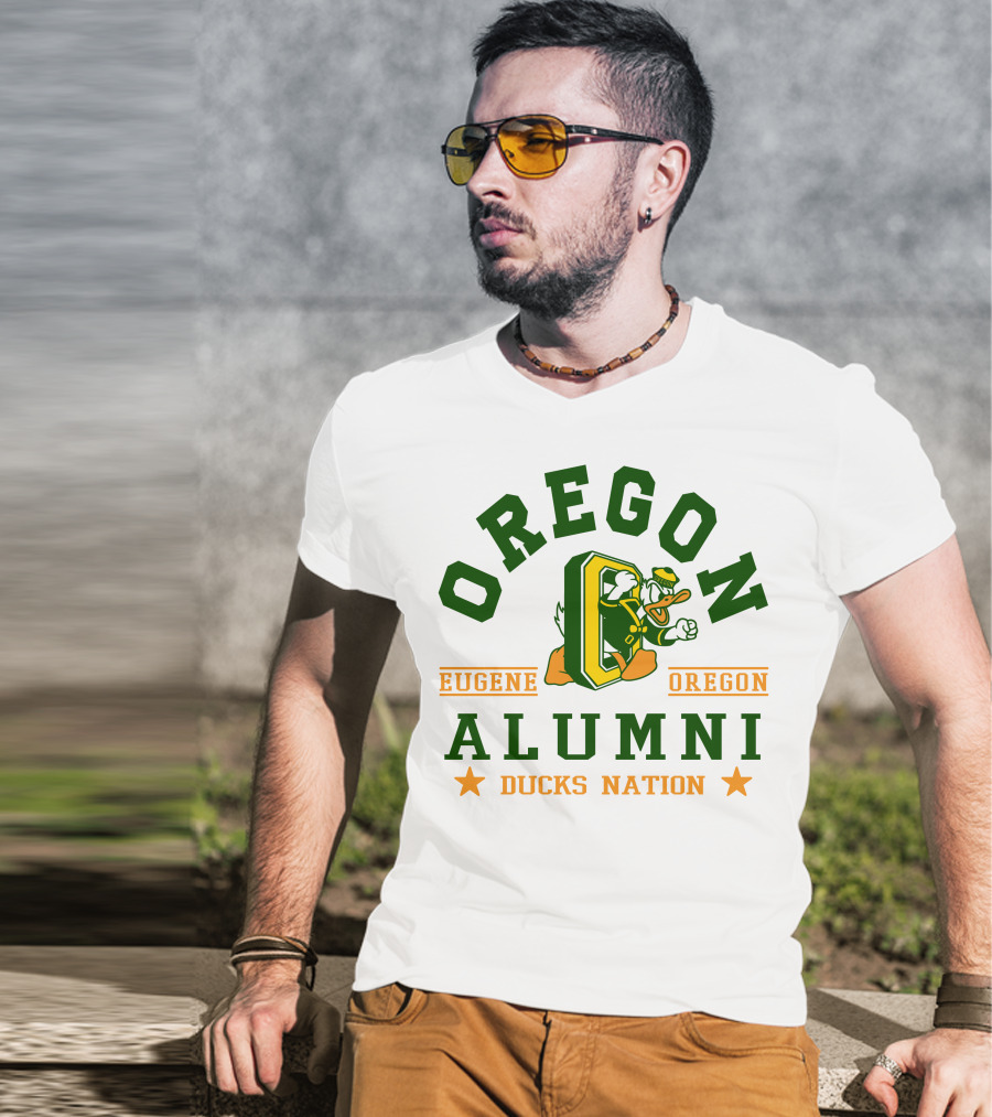 Oregon Alumni Eugene Ducks Nation T-Shirt