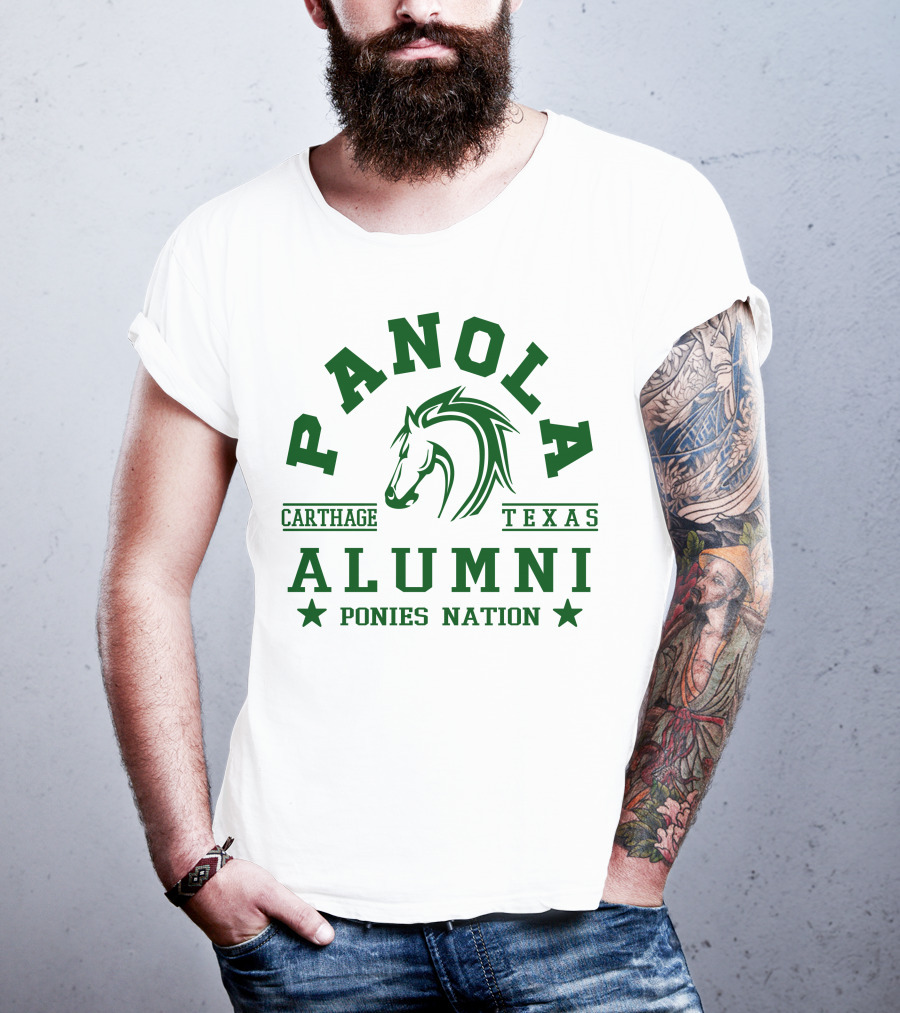 Panola Carthage Texas Alumni Ponies Nation T-Shirt