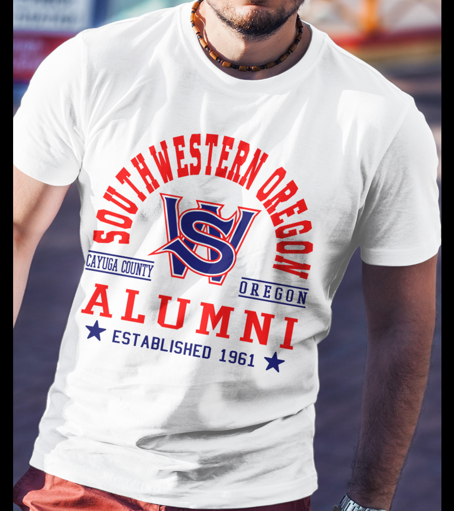 Southwestern Oregon Alumni Cayuga County Established 1961 T-Shirt