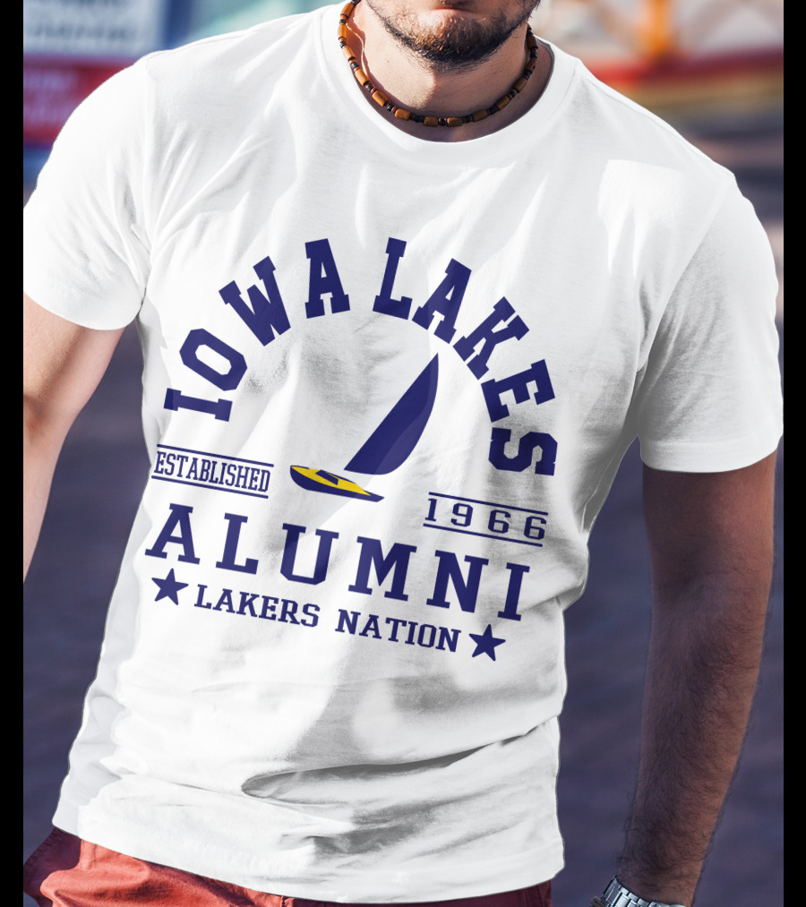 Iowa Lakes Alumni Established 1966 Lakers Nation T-Shirt