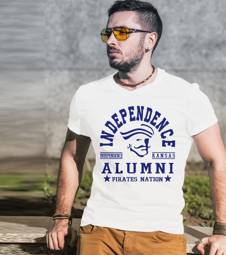 Independence Kansas Pirates Alumni Nation T-Shirt