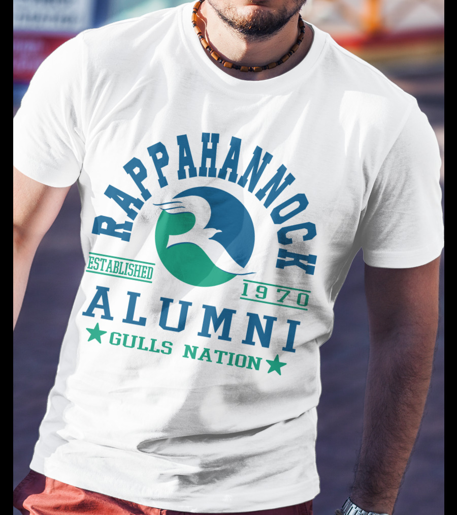 Rappahannock Alumni Established 1970 Gulls Nation T-Shirt