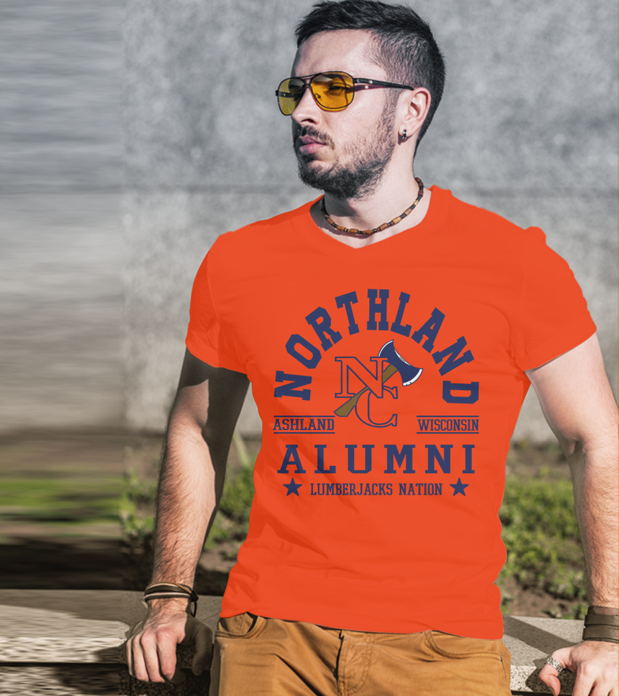 Northland College Alumni Lumberjacks Nation Ashland Wisconsin T-Shirt