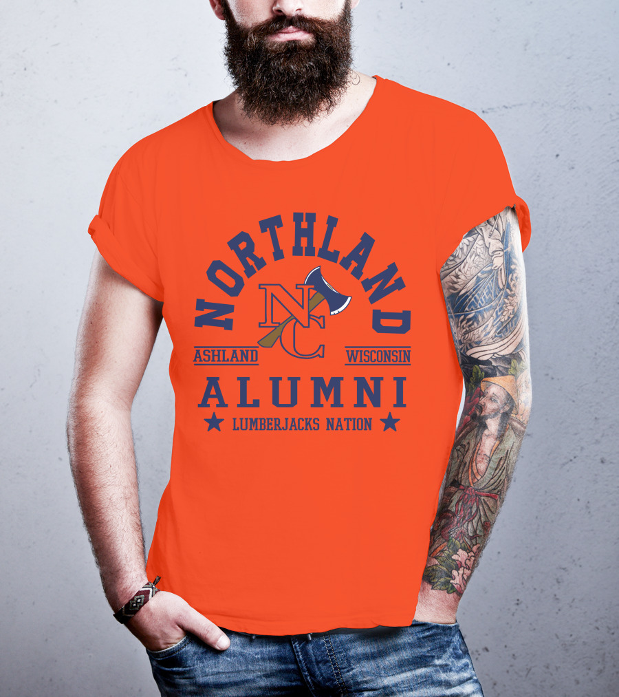 Northland College Alumni Lumberjacks Nation Ashland Wisconsin T-Shirt