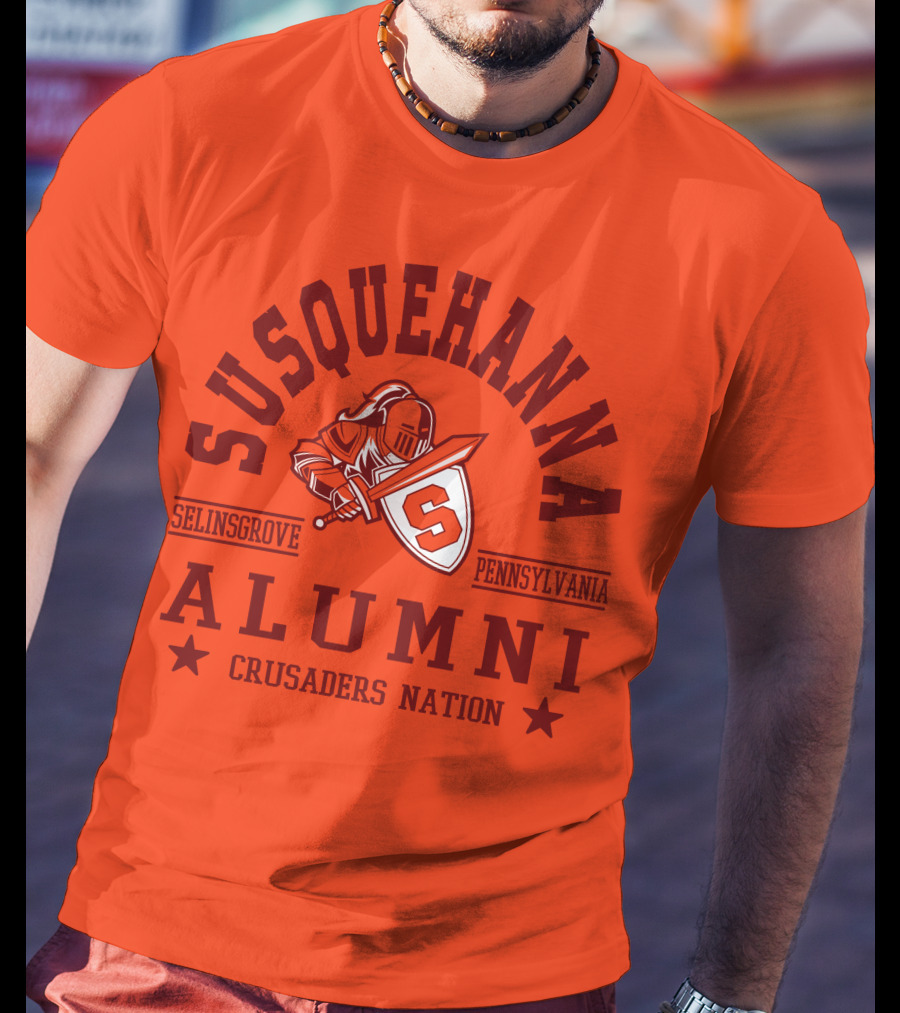 Susquehanna Alumni Crusaders Nation Selinsgrove Pennsylvania T-Shirt