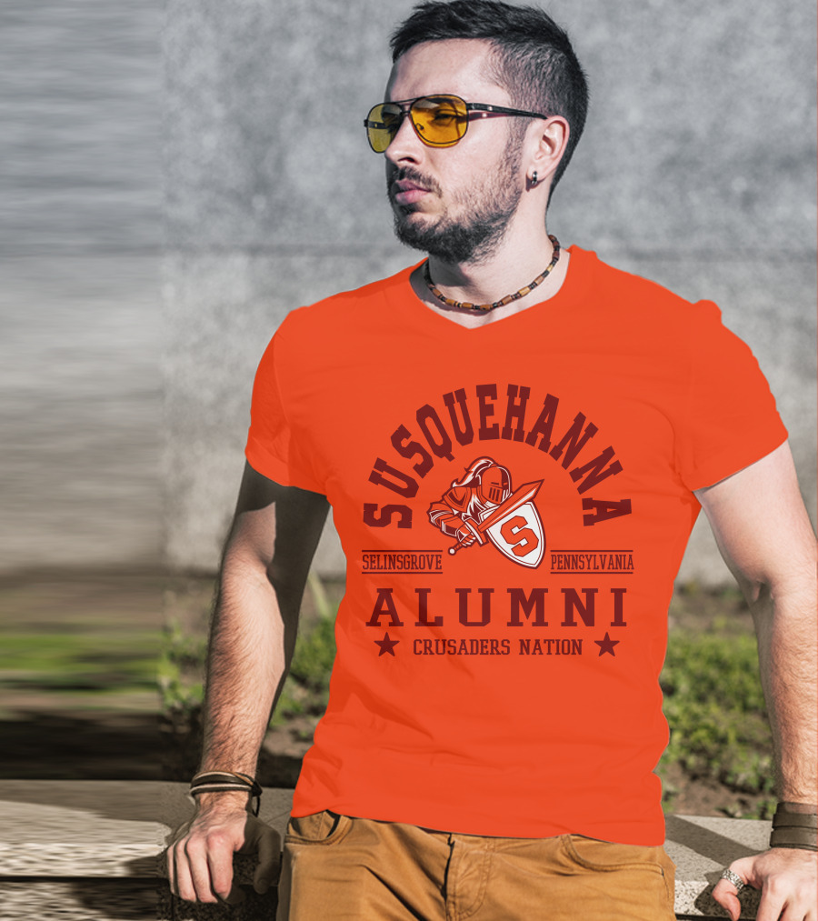 Susquehanna Alumni Crusaders Nation Selinsgrove Pennsylvania T-Shirt