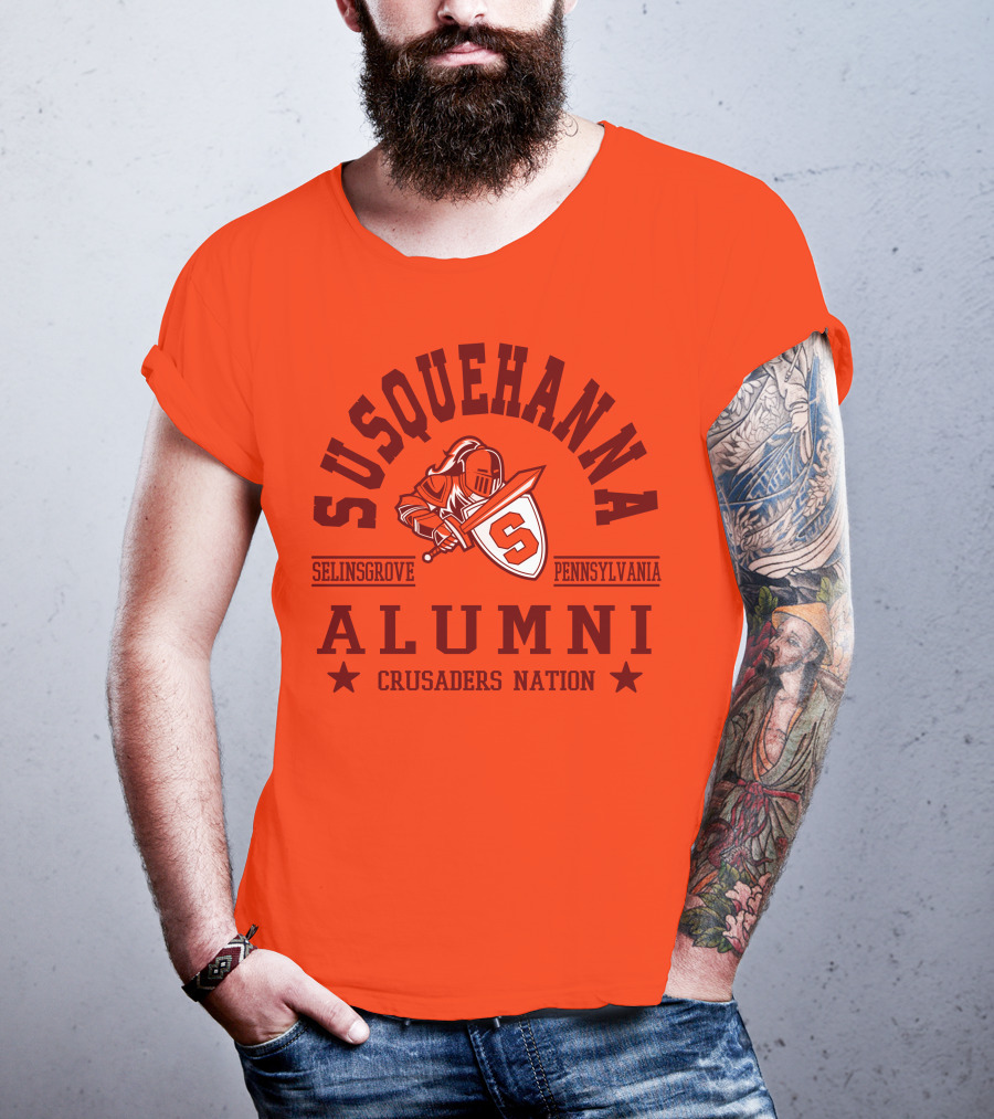 Susquehanna Alumni Crusaders Nation Selinsgrove Pennsylvania T-Shirt