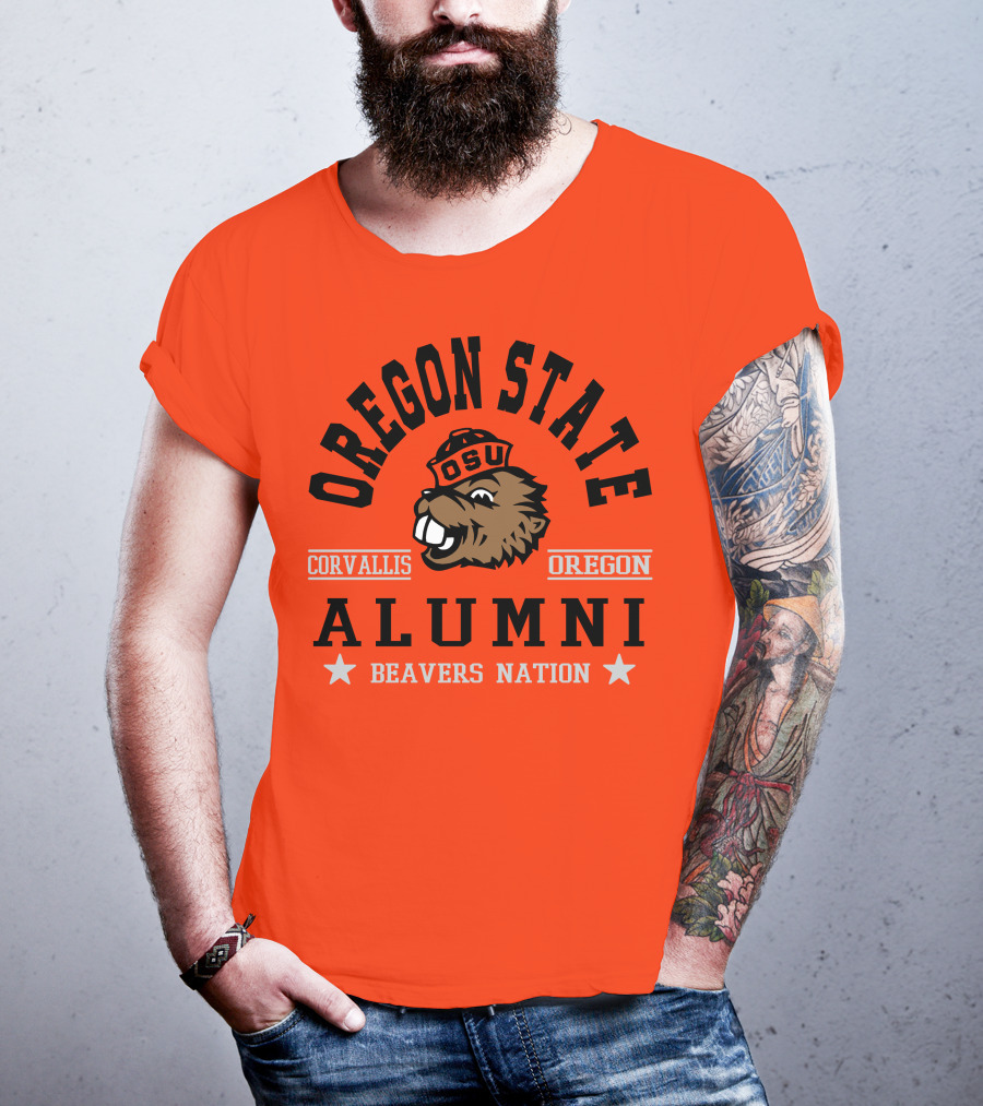 Oregon State Alumni Beavers Nation Corvallis OSU T-Shirt
