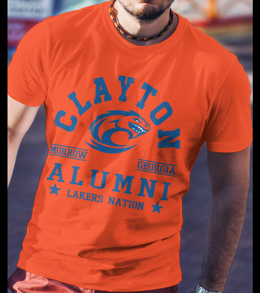 Clayton Morrow Georgia Alumni Lakers Nation T-Shirt
