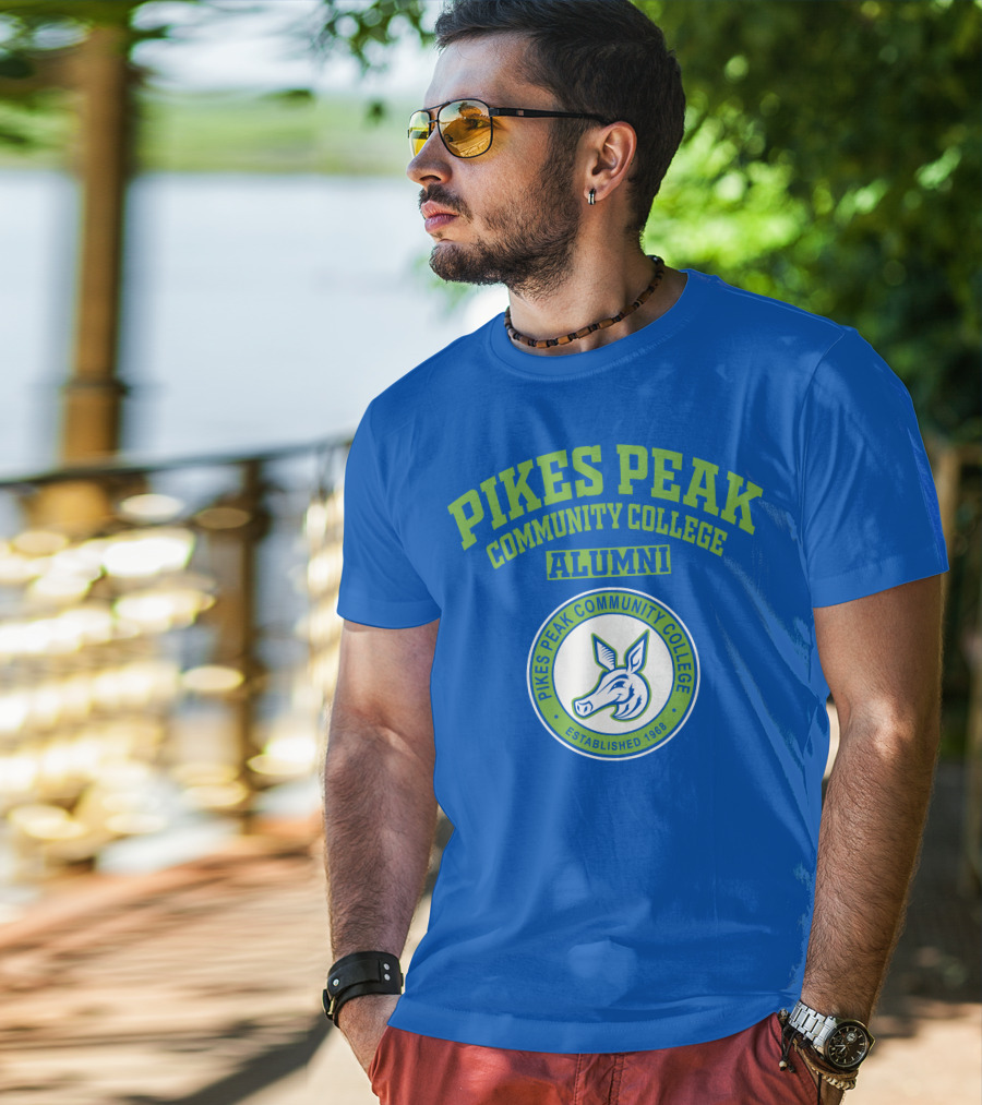 Pikes Peak Community College Alumni Established 1968 T-Shirt