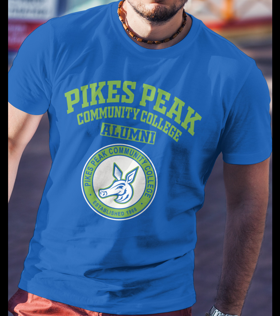 Pikes Peak Community College Alumni Established 1968 T-Shirt