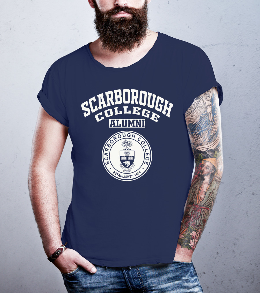Scarborough College Alumni Established 1964 Crest T-Shirt