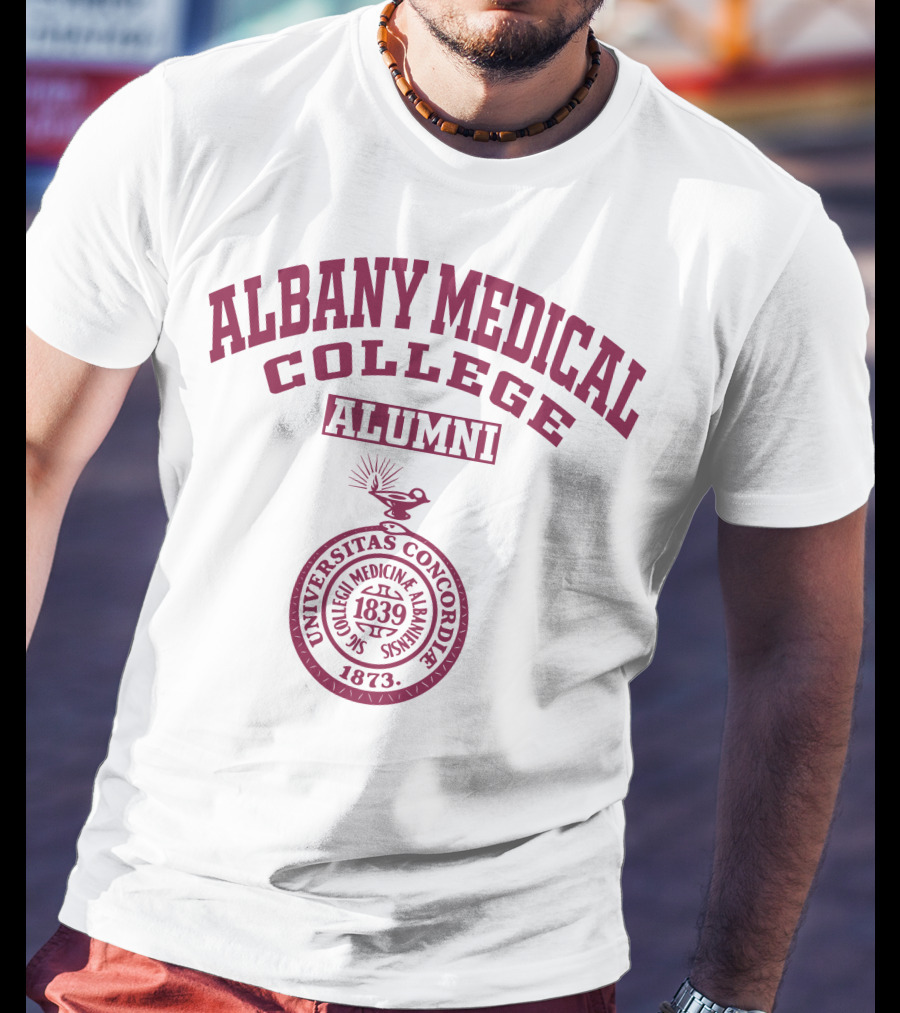 Albany Medical College Alumni Universitas Concordiae 1839 1873 T-Shirt