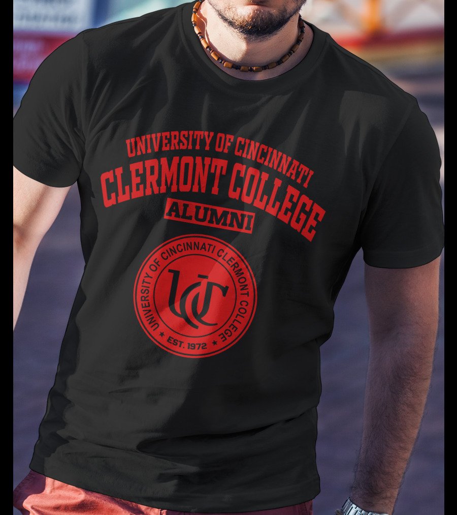 University Of Cincinnati Clermont College Alumni UC Est. 1972 T-Shirt
