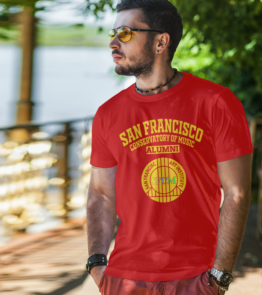 San Francisco Conservatory Of Music Alumni SFCM Art Institute T-Shirt