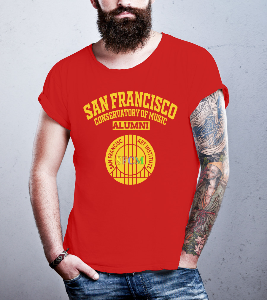 San Francisco Conservatory Of Music Alumni SFCM Art Institute T-Shirt