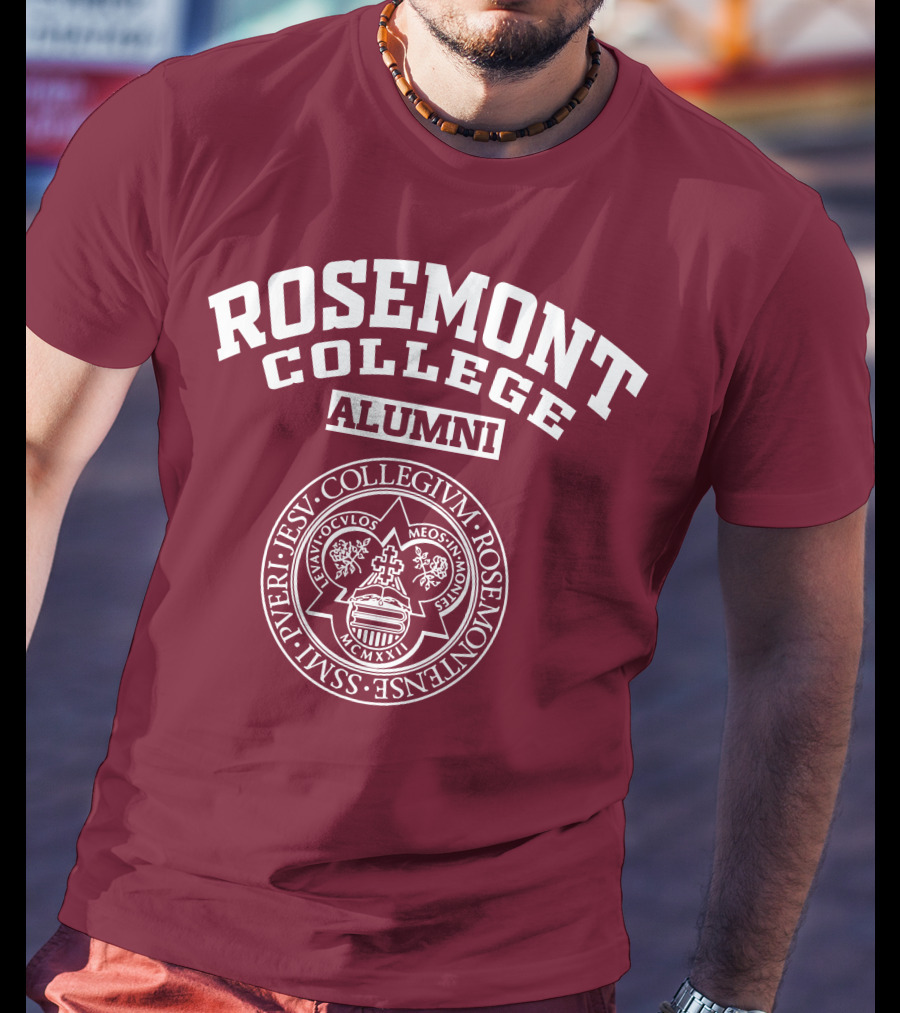Rosemont College Alumni Emblem MCMXIV Seal T-Shirt