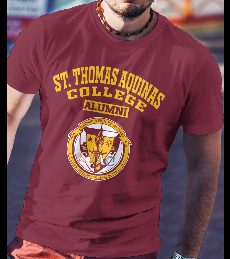 St. Thomas Aquinas College Alumni Illuminare Mentem Per Veritatem STAC Sparkill NY T-Shirt