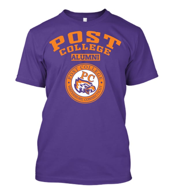 Post College Alumni Pc Waterbury Connecticut Eagle T-Shirt