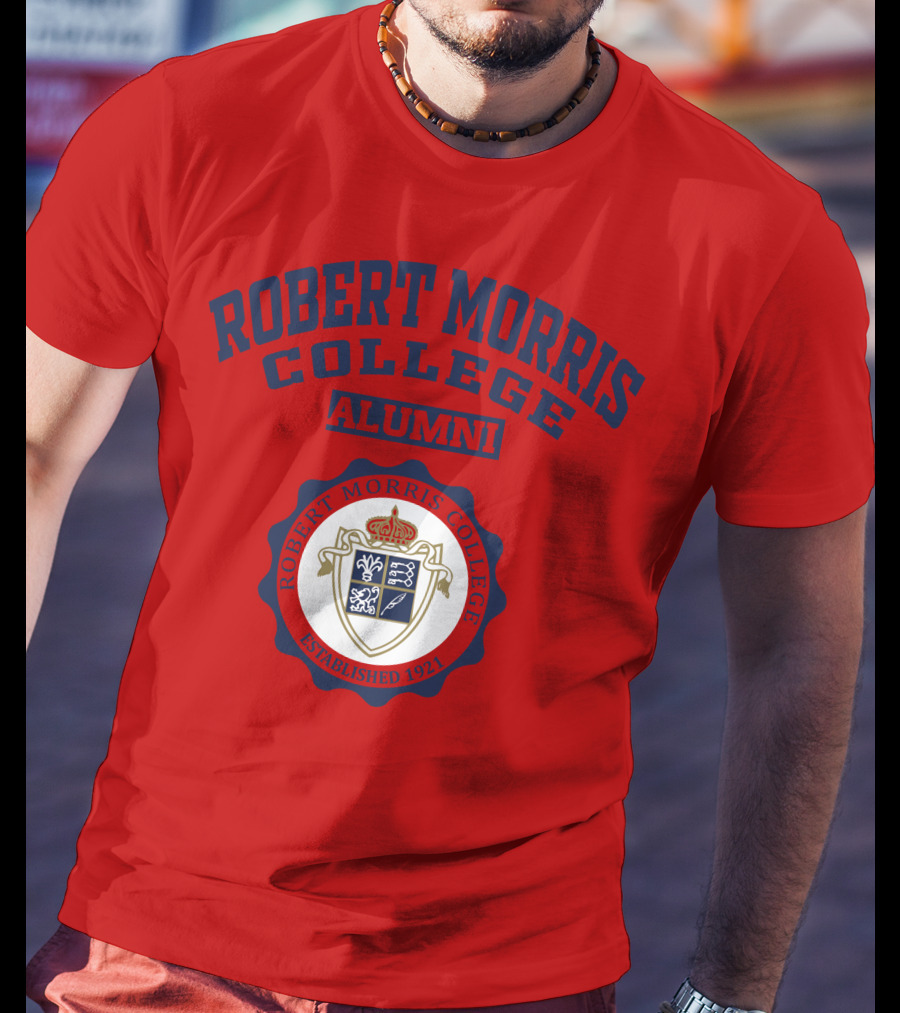 Robert Morris College Alumni Established 1921 Crest T-Shirt