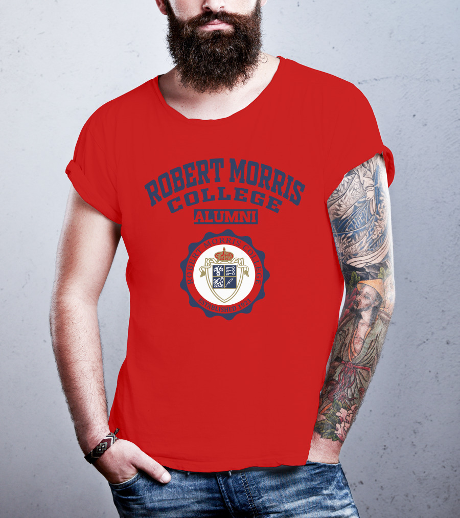Robert Morris College Alumni Established 1921 Crest T-Shirt